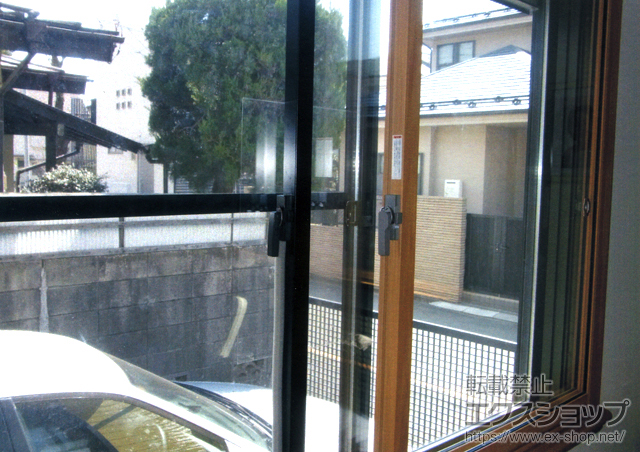 東京都清瀬市のの二重窓（内窓） インプラス ダストバリア仕様 引違い窓 2枚建 施工例