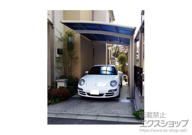 神奈川県川崎市ののカーポート レイナポート 積雪〜20cm対応 施工例