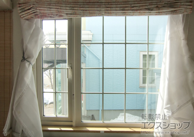 北海道札幌市のの二重窓（内窓） インプラス ダストバリア仕様 引違い窓 2枚建 施工例