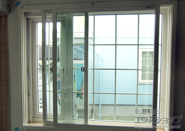 北海道札幌市のの二重窓（内窓） インプラス ダストバリア仕様 引違い窓 2枚建 施工例