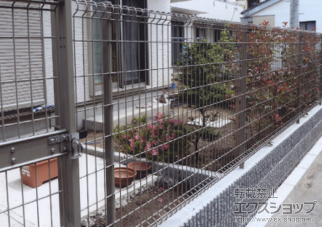 東京都西東京市ののフェンス・柵 ハイグリッドフェンスN8型 施工例