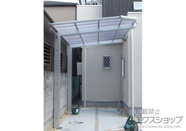 大阪府八尾市ののサイクルポート・駐輪場 エフルージュ ミニ 積雪〜20cm対応 施工例