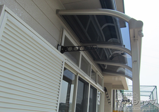 兵庫県姫路市ののテラス屋根 プレシオステラス R型 テラスタイプ 積雪〜20?対応 施工例