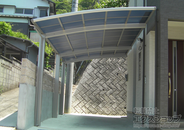 福岡県北九州市ののカーポート レイナポート 延長 積雪〜20ｃｍ対応 施工例