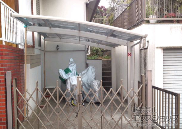 神奈川県横浜市ののカーポート プレシオスポート 積雪〜20cm対応 施工例