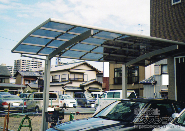 静岡県静岡市ののカーポート プレシオスポート 積雪〜20cm対応 施工例