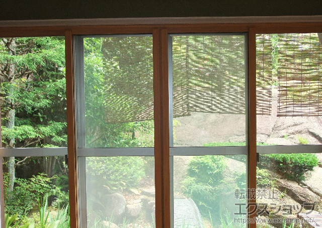 滋賀県湖南市のの二重窓（内窓） インプラス ダストバリア 引違い4枚建て 施工例