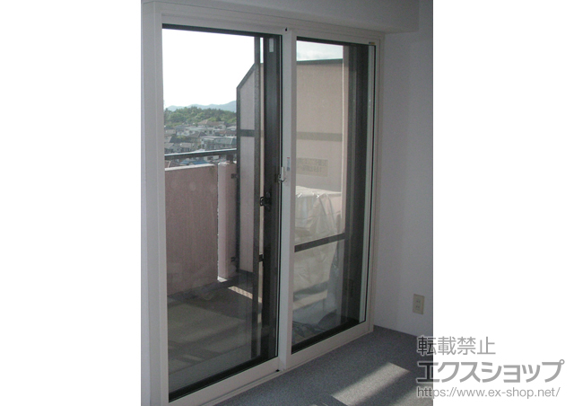 兵庫県神戸市のの二重窓（内窓） インプラス ダストバリア仕様 引違い窓 2枚建 施工例