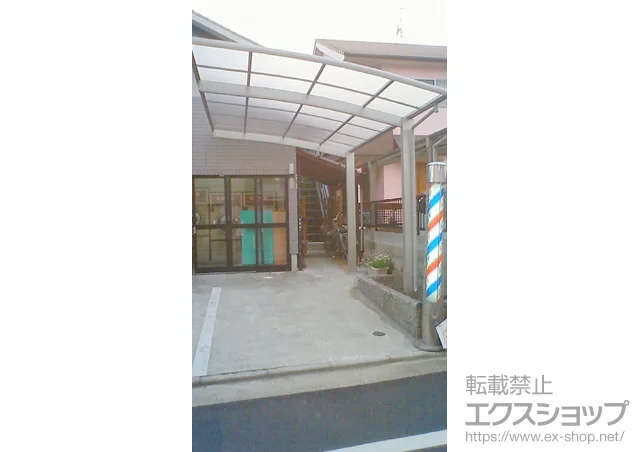 岡山県神戸市のValue Selectのカーポート プレシオスポート 積雪〜20cm対応 施工例