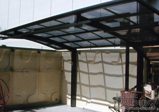 大阪府八尾市ののカーポート レイナポート　積雪〜20cm対応 施工例