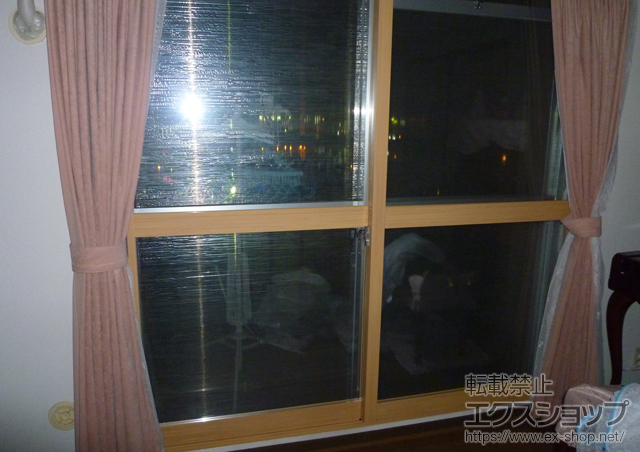 熊本県熊本市のの二重窓（内窓） インプラス ダストバリア仕様 引違い窓 2枚建 施工例