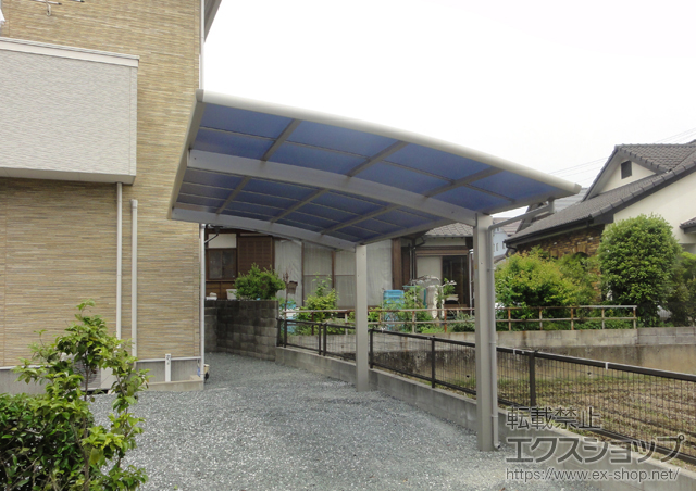 熊本県熊本市ののカーポート レイナポート 積雪〜20cm対応 施工例
