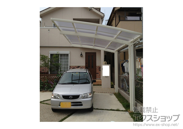愛知県名古屋市ののカーポート レイナポート 積雪〜20cm対応 施工例