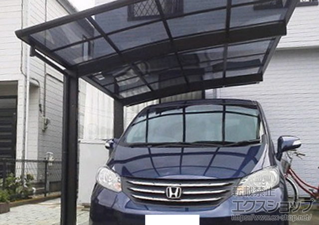 千葉県市原市ののカーポート プレシオスポート 積雪〜20cm対応 施工例