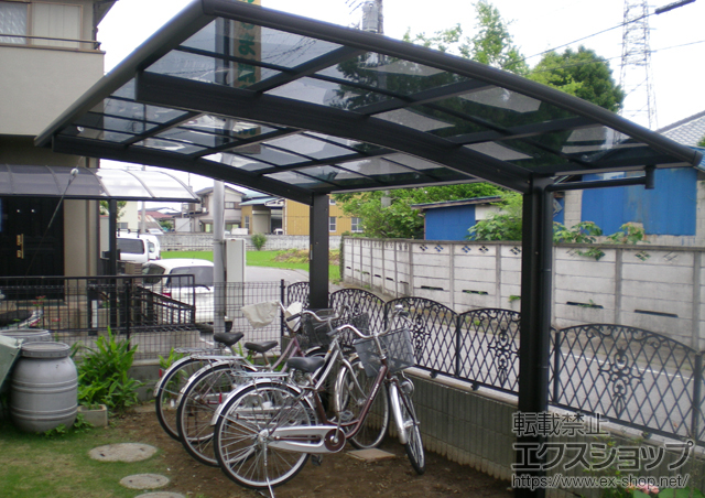 埼玉県越谷市ののカーポート プレシオスポート 積雪〜20cm対応 施工例