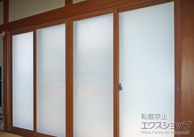 宮城県石巻市のの二重窓（内窓） インプラス ダストバリア 引違い 4枚建 施工例