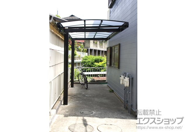 神奈川県川崎市ののサイクルポート・駐輪場 キューブポート ミニ 積雪〜20cm対応 施工例