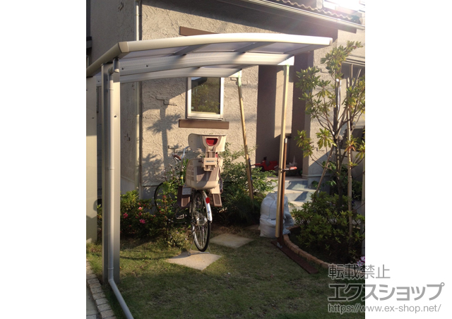 神奈川県横浜市ののサイクルポート・駐輪場 レイナポート ミニ 積雪〜20cm対応 施工例