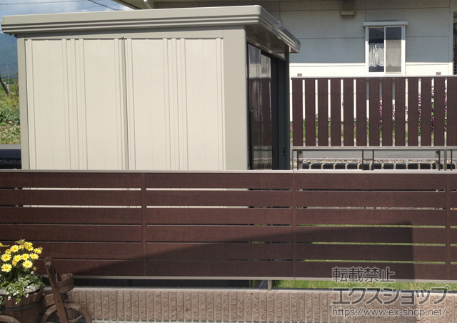 長野県上伊那郡箕輪町のの物置・屋外倉庫 Mr.ストックマンダンディ 一般型（ND-2215） 施工例