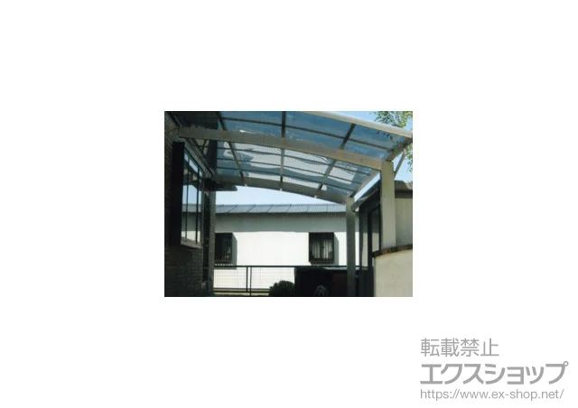 鹿児島県鹿児島市のYKKAPのカーポート レイナポート 積雪～20cm対応 施工例
