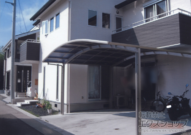 和歌山県田辺市ののカーポート レイナツインポート 積雪対応〜20? 施工例