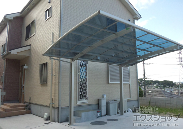 奈良県生駒郡斑鳩町ののカーポート レイナポート 積雪〜20?対応 施工例