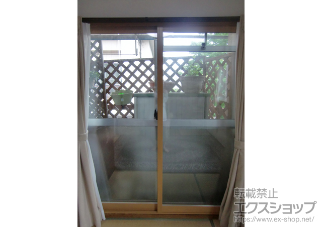 東京都台東区のの二重窓（内窓） プラマードＵ 引違い窓 2枚建 施工例