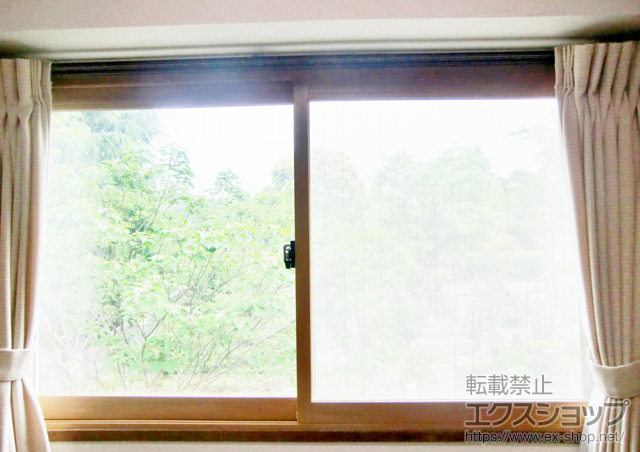 東京都台東区のの二重窓（内窓） プラマードＵ 引違い窓 2枚建 施工例