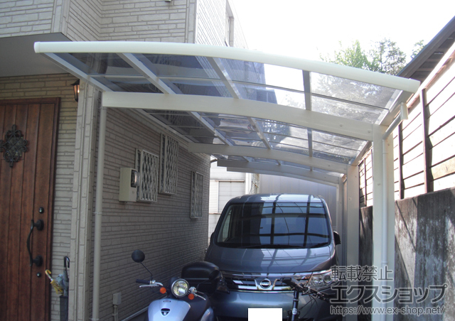 神奈川県横浜市ののカーポート レイナポート 縦連棟　積雪〜20cm対応 施工例