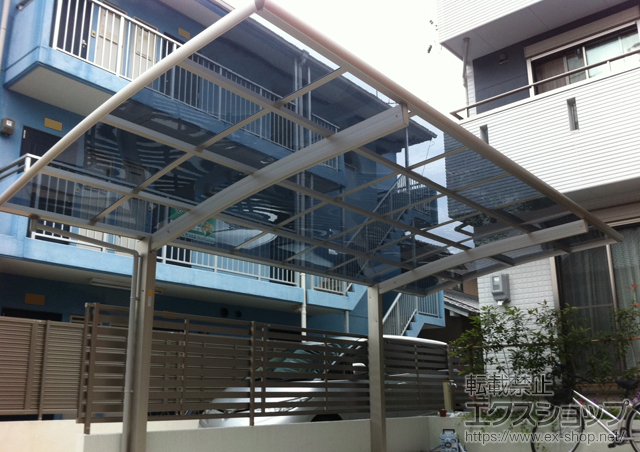 愛知県名古屋市ののカーポート レイナポート 積雪〜20cm対応 施工例