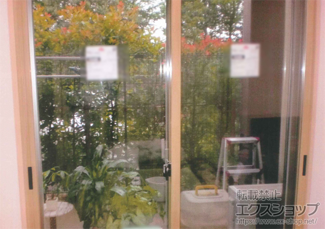 埼玉県久喜市のの二重窓（内窓） プラマードU 引違い窓 2枚建 施工例