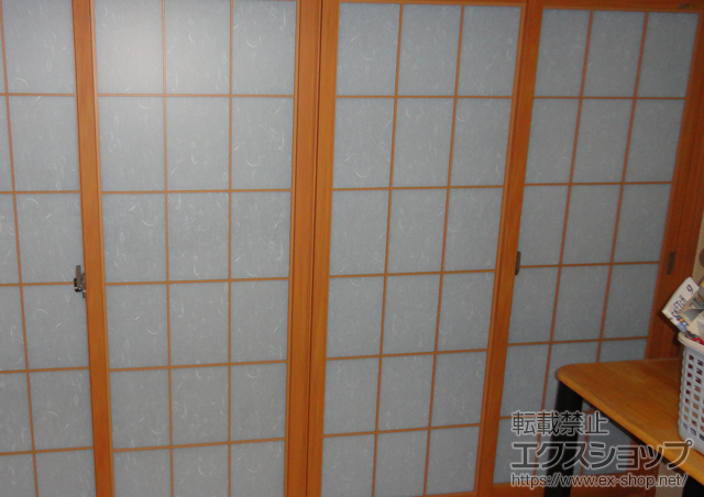 愛知県小牧市のの二重窓（内窓） インプラス ダストバリア仕様 引違い窓 4枚建 施工例