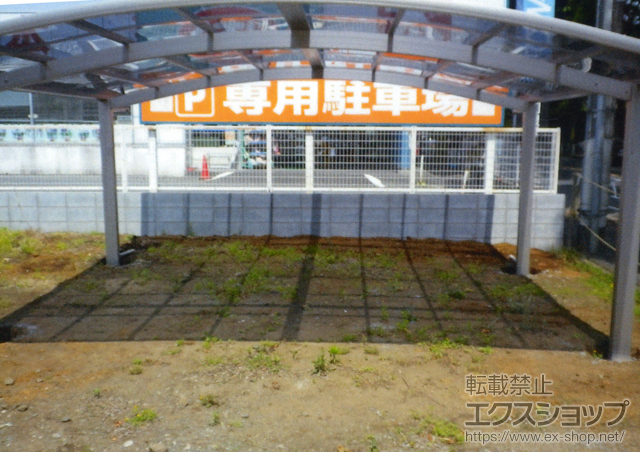 東京都東久留米市ののカーポート プレシオスポート ワイド 積雪〜20cm対応 施工例