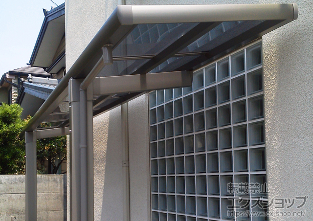 東京都目黒区のLIXIL リクシル（トステム）のサイクルポート・駐輪場 レークポートシグマIII ミニ 積雪〜30cm対応 施工例