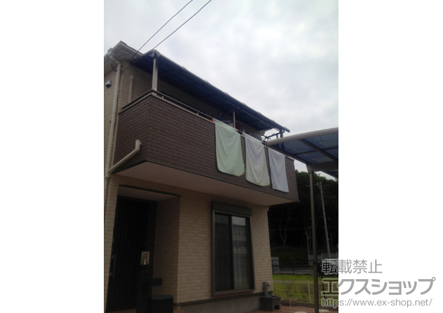 千葉県千葉市のLIXIL リクシル（トステム）のカーポート テールポートシグマIII 耐風圧強度仕様 積雪〜30cm対応 施工例