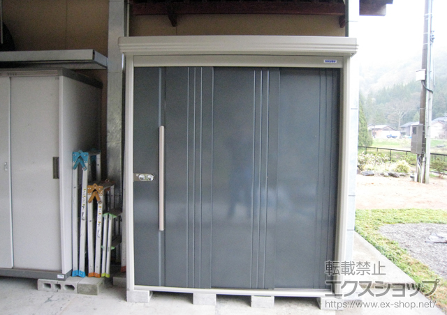 石川県輪島市のの物置・屋外倉庫 Mr.ストックマンダンディ 一般型（ND-1808） 施工例