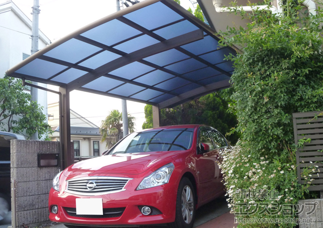 神奈川県横浜市ののカーポート レイナポートZ 積雪〜20cm対応 施工例