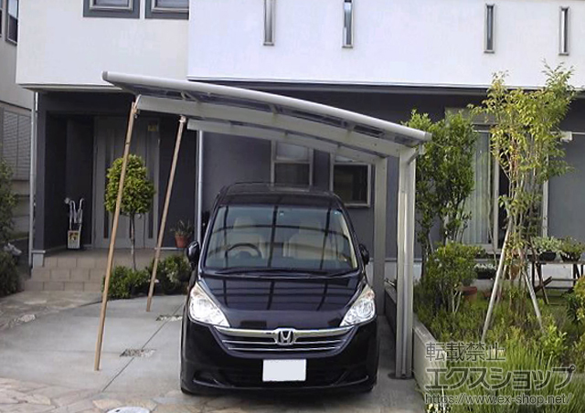 千葉県佐倉市ののカーポート、二重窓（内窓） レイナポート 積雪〜20cm対応 施工例