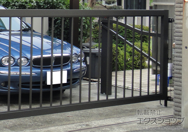 神奈川県横浜市ののフェンス・柵 ハイグリッドフェンスN1型 間仕切りタイプ 施工例