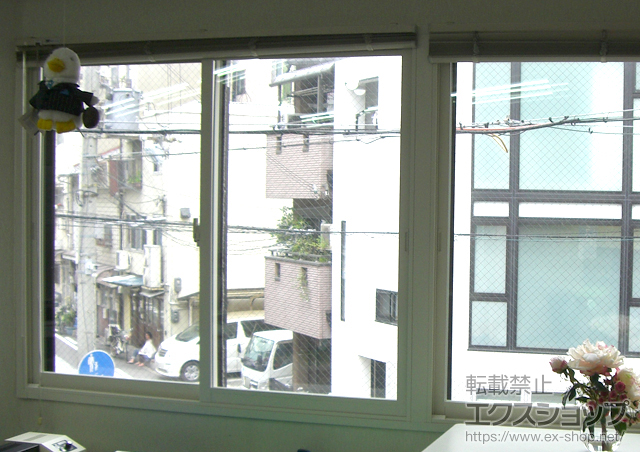 大阪府大阪市のの二重窓（内窓） インプラス ダストバリア仕様 引違い窓 2枚建 施工例