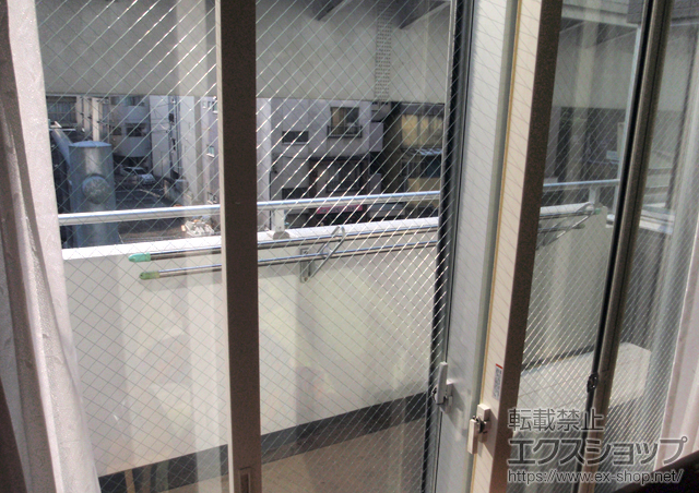 東京都荒川区のの二重窓（内窓） インプラス ダストバリア仕様 引違い窓 2枚建 施工例