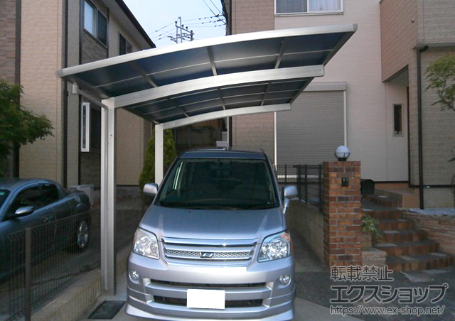 福岡県福岡市ののカーポート プレシオスポート 積雪〜20cm対応 施工例