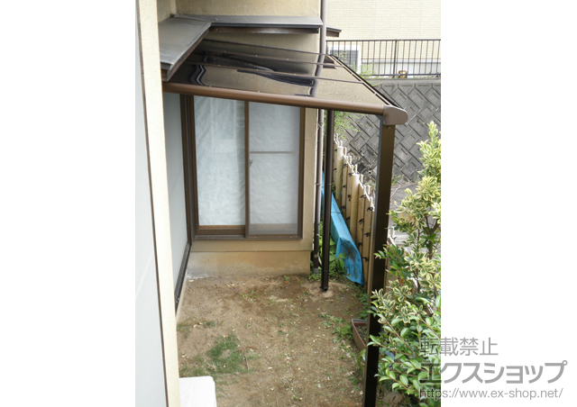 愛知県岡崎市ののテラス屋根 ヴェクターテラス F型 テラスタイプ 単体 積雪〜20ｃｍ対応 施工例