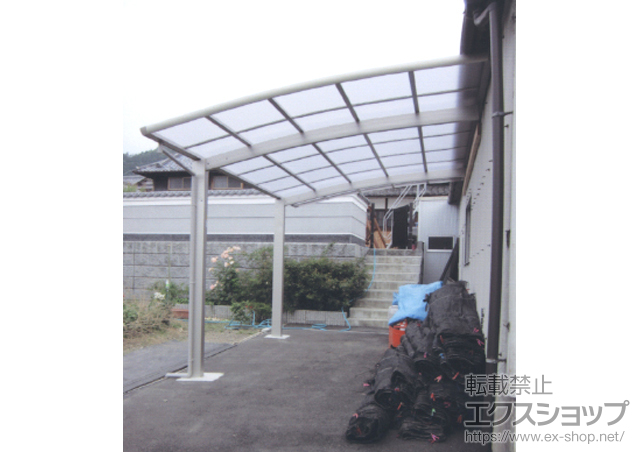 京都府相楽郡和束町ののカーポート レイナポート　積雪〜20cm対応 施工例