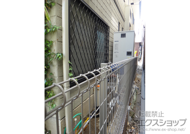 大阪府大阪市ののフェンス・柵 ハイグリッドフェンスN8型 施工例