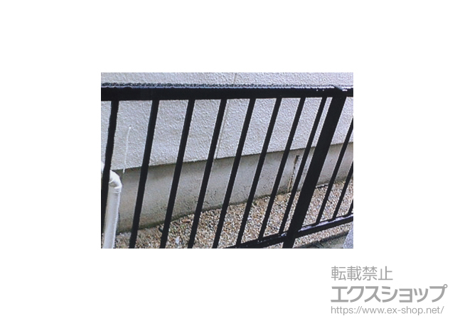 大阪府吹田市ののフェンス・柵 レスティナフェンス21型 自由柱 施工例