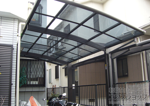 大阪府松原市ののカーポート レイナポート 積雪〜20?対応 施工例