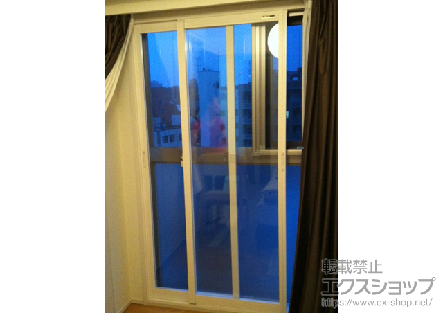 神奈川県川崎市のの二重窓（内窓） プラマードU 引違い窓 2枚建 施工例