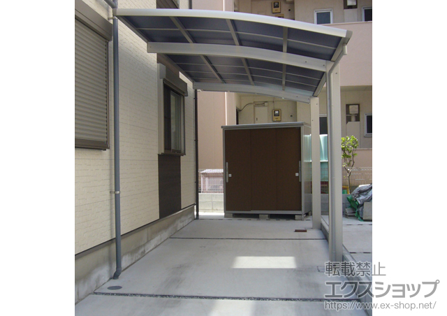 東京都足立区ののカーポート レイナポート 積雪〜20cm対応 施工例