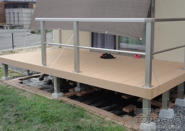 ���쌧�ѓc�s��YKKAP�̃E�b�h�f�b�L ���E�b�h�f�b�L200+�V���v�����_���f�b�L�t�F���X8�^ �{�H��